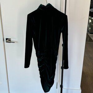 Lovers and Friends Emerald Velvet Midi Dress – Size S – Revolve